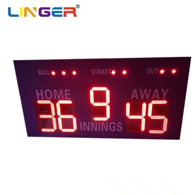 Digitaal LED-scorebord voor honkbal met een hoge duurzaamheid en een eenvoudige installatie