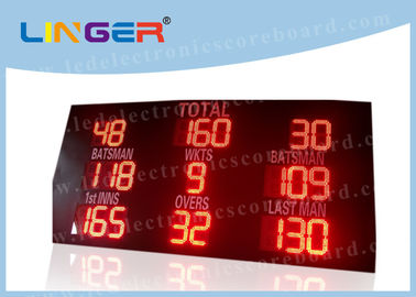 Het hoge Elektronische Scorebord van de Helderheidsveenmol, leidde Draagbare Scorebord Rode Kleur