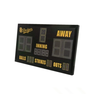 Hoog helderheidsbaseball LED scorebord met grote kijkhoek