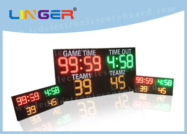 Het Elektronische Geleide Scorebord van de Paintballsport met Draad Groot 6 Red Buttons