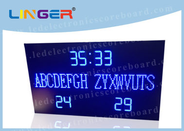 P12mm leidden de Pixelmodules voor Teamnaam Elektronisch Scorebord in Blauwe Kleur