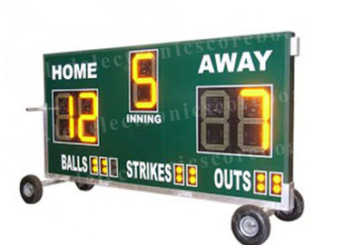 20“ 500mm Scorebord van het Hoogte het Draagbare Honkbal met Wiel Bewegende Tribune