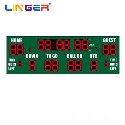 15ft x 6ft aangepast voetbal scorebord voor het grote stadion in Guam