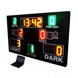 8“ 200mm installeert het Multisportscorebord, Gemakkelijk Basketbal Digitaal Scorebord