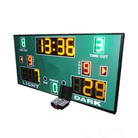 3 kleuren LEIDEN Basketbalscorebord met Draadloos PC-Softwarecontrolemechanisme