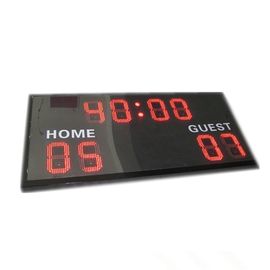 2 Elektronische het Scorebord Draagbare Rode Kleur 900mm*1600mm*100mm van het garantievoetbal