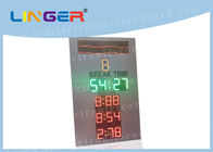 Grey Color IP65 LED Electronic Scoreboard Paintball With Black Stickers