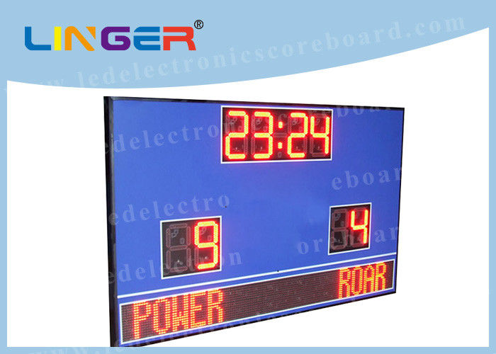 Waterproof Cabinet With Wireless Controller Led Football Scoreboard For Outdoor Use